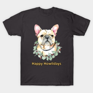 Happy Howlidays French Bulldog T-Shirt